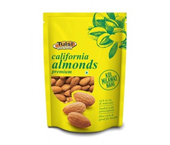 TULSI CALIFORNIA ALMONDS 500GMS